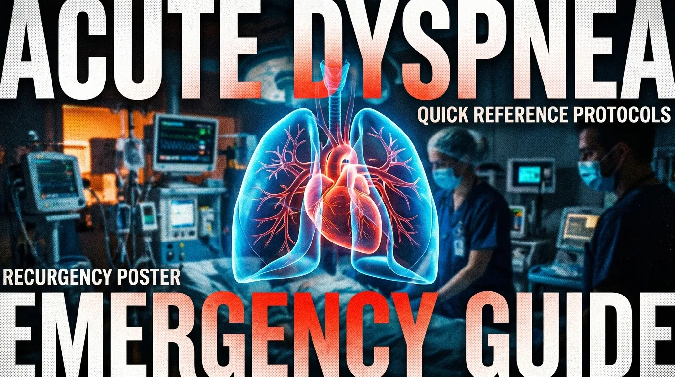 Acute Dyspnea Clinical Guide: Emergency Diagnosis & Management