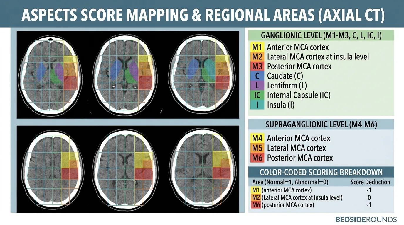 ASPECTS CT Scoring Grid