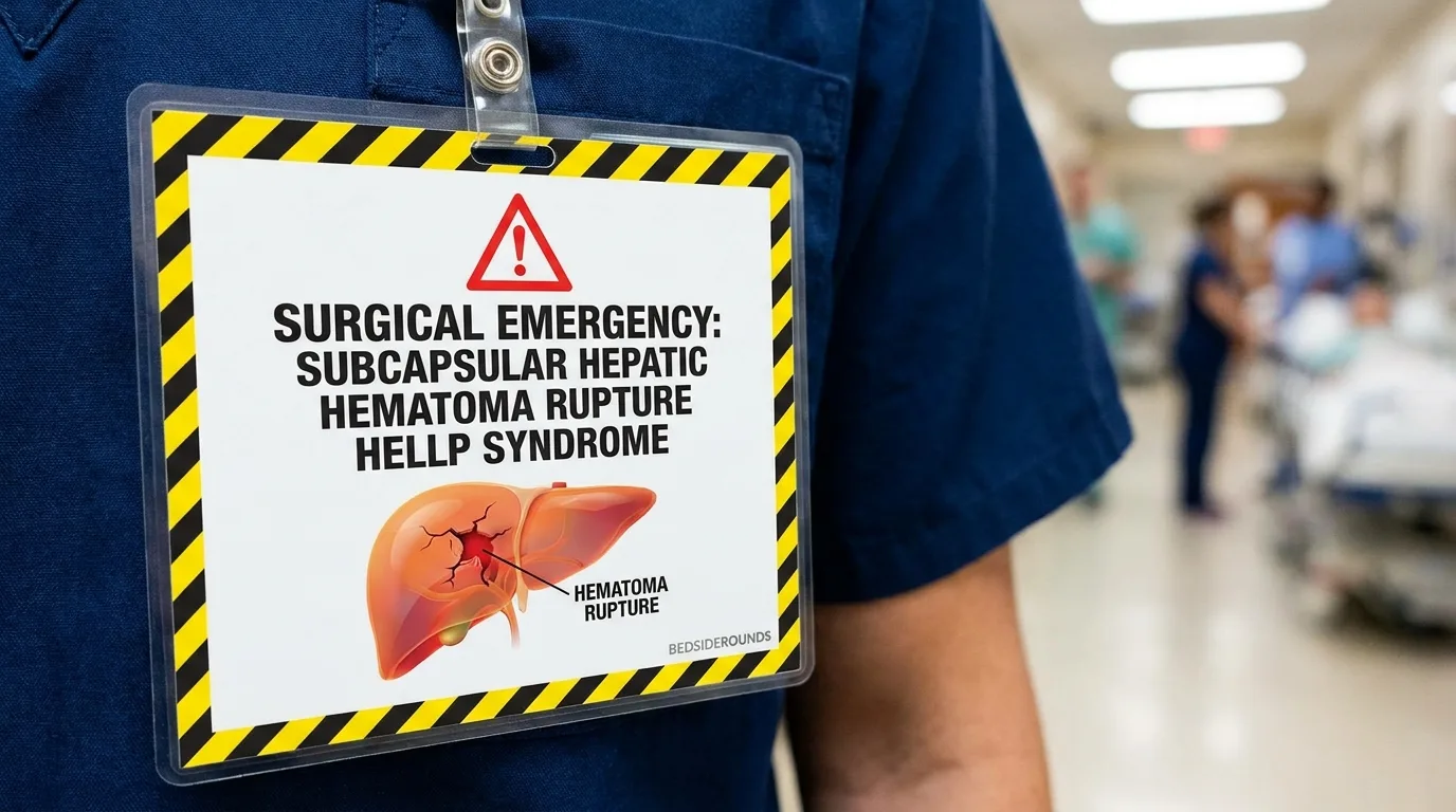 Hepatic Hematoma Alert Badge